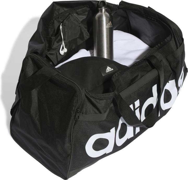 Immagine prodotto adidas Borsone Lineare L, Nero/Bianco Nero/Bianco (63 l)