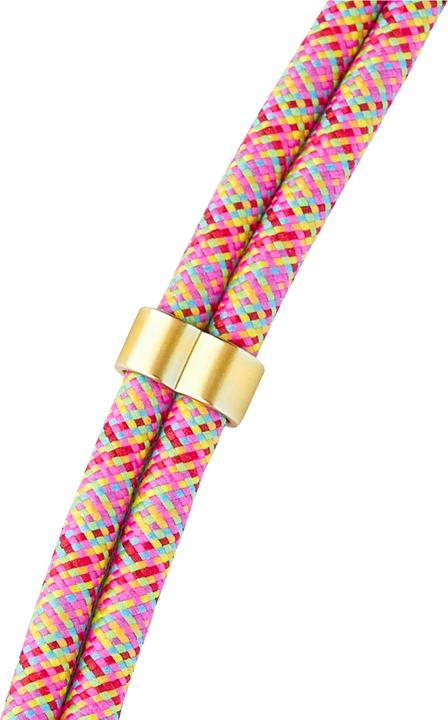 Image du produit Intenso Handykette als Lade- + Datenkabel USB-C bis 1,65m neon mix (1.65 m, USB 2.0, 60 W)