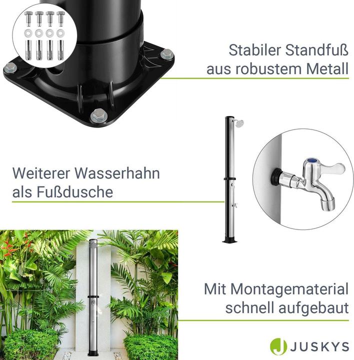 Image du produit Juskys Douche solaire Victoria