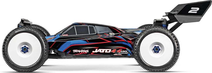 Produktbild Traxxas JATO 4x4 VXL 4S Brushless blau 1/8 RTR, HD-Teile, ohne Akku/Lader (RTR Ready-to-Run)
