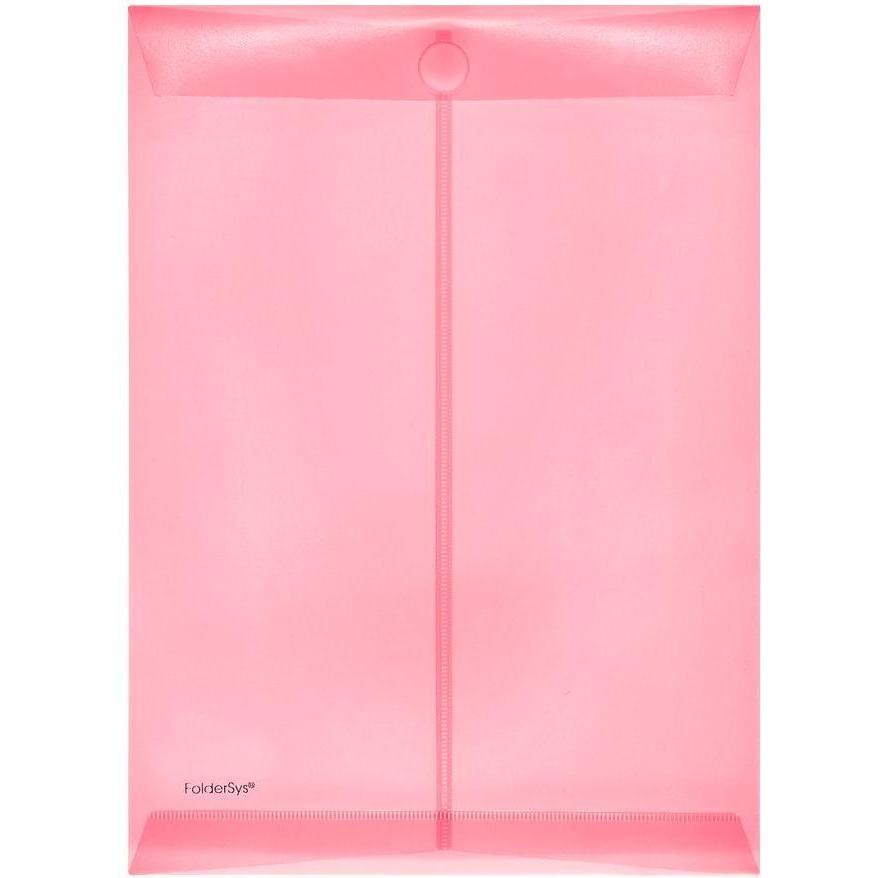 10x Foldersys, Mappe, Dokumententasche, DIN A4, Klettverschluss, PP (A4, 10 x)