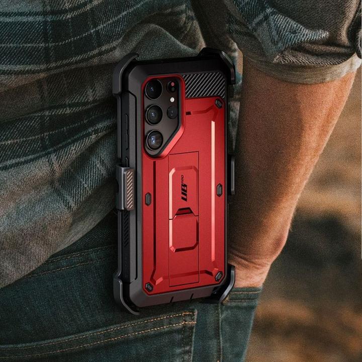Actual product image Supcase Unicorn Beetle Pro Supcase- red (Samsung Galaxy S24 Ultra)