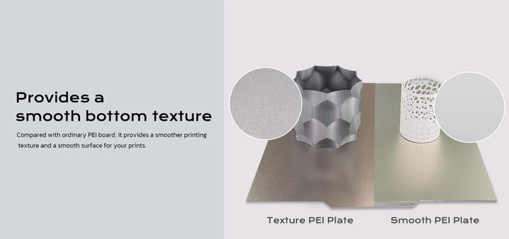 Actual product image Qidi Tech QIDI Plus4 Dual-sided PEI Plate (Printing bed)