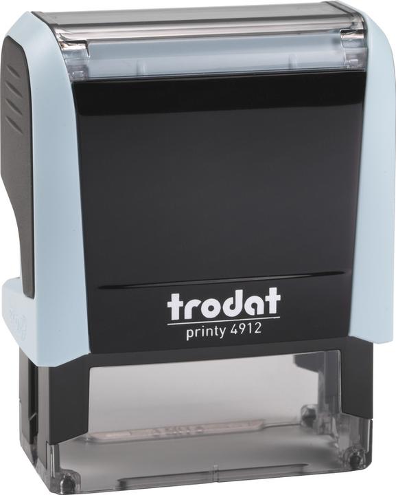 Actual product image Trodat Typomatic Printy 4.0 Pastel Edition, self-inking stamp for self-setting