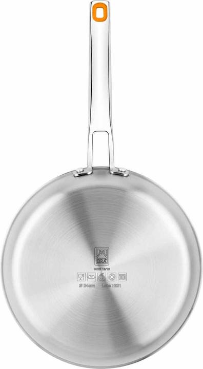 Actual product image BRA A121820 (Frying pan, Stainless steel, 20 x 4.30 cm)