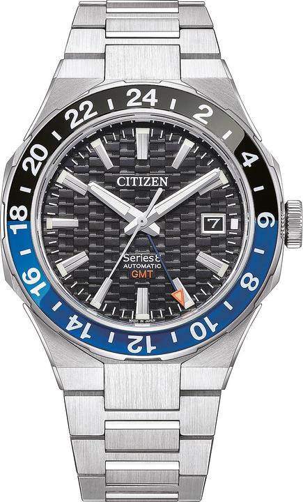 Citizen NB6031-56E Series 8 Automatik GMT Herrenuhr 41mm 10ATM (Analoguhr, 41 mm)