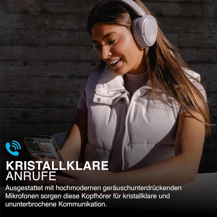 Immagine prodotto JLab Audio JBuds Lux ANC Over-Ear Bluetooth Kopfhörer (ANC, 70 h, Senza fili)