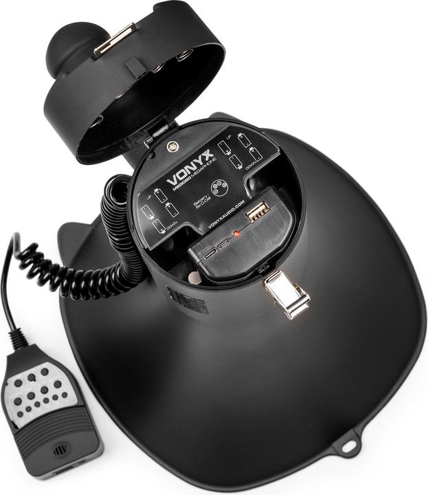 Actual product image Vonyx Megaphon MEG090, Nennleistung: 90 W, Prinzip: Aktiv (Active, 1x 90 W)