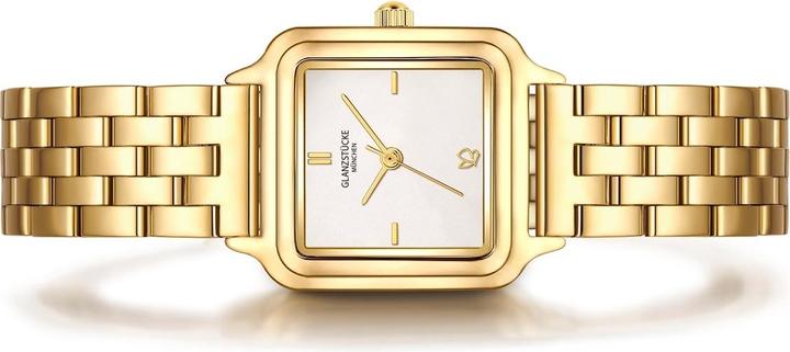 Actual product image Glanzstücke München Damen Quarzuhr gelbgold Edelstahl gelbgold - 38024 (32 mm)
