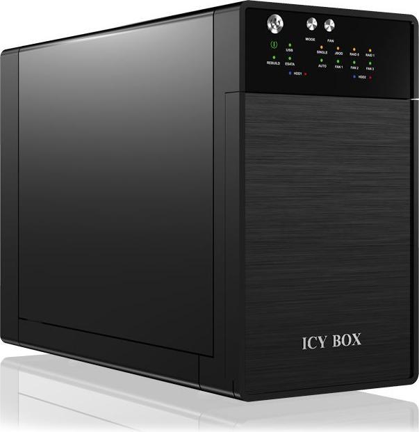 Produktbild Icy Box Externes Dual-RAID-System für 3,5" SATA I (3.5")
