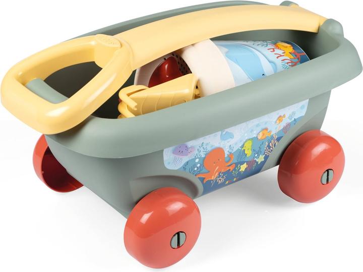 Produktbild Smoby Life Handwagen mit Eimergarnitur