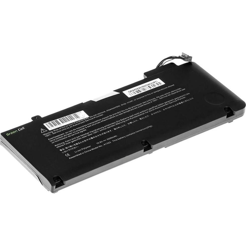 GreenCell AP06 (6 Zellen, 4400 mAh), Notebook Akku, Schwarz
