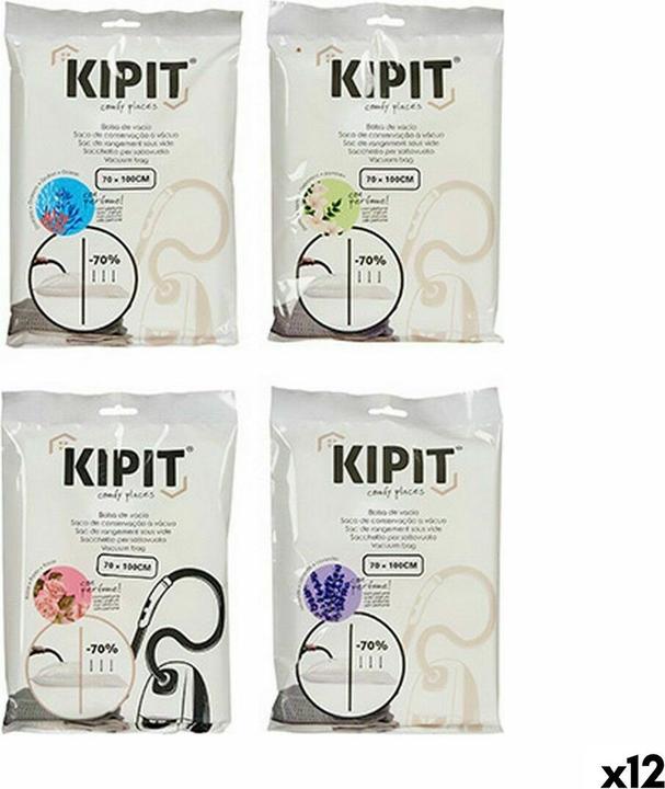 Immagine prodotto Kipit Vakuumbeutel 54210 Durchsichtig Kunststoff 70 x 100 cm (12 Stück) (12 x)