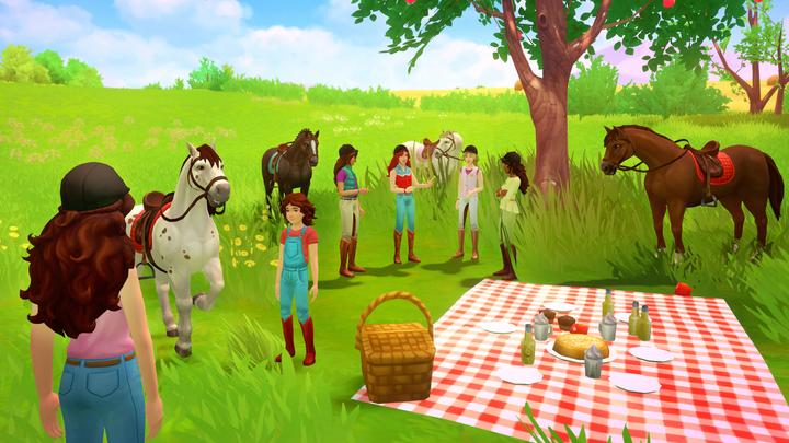 Actual product image Merge Games Wild River Games Horse Club Adventures Standard English, German, Spanish, French, Itali (Switch, Switch Lite, Switch OLED, DE)