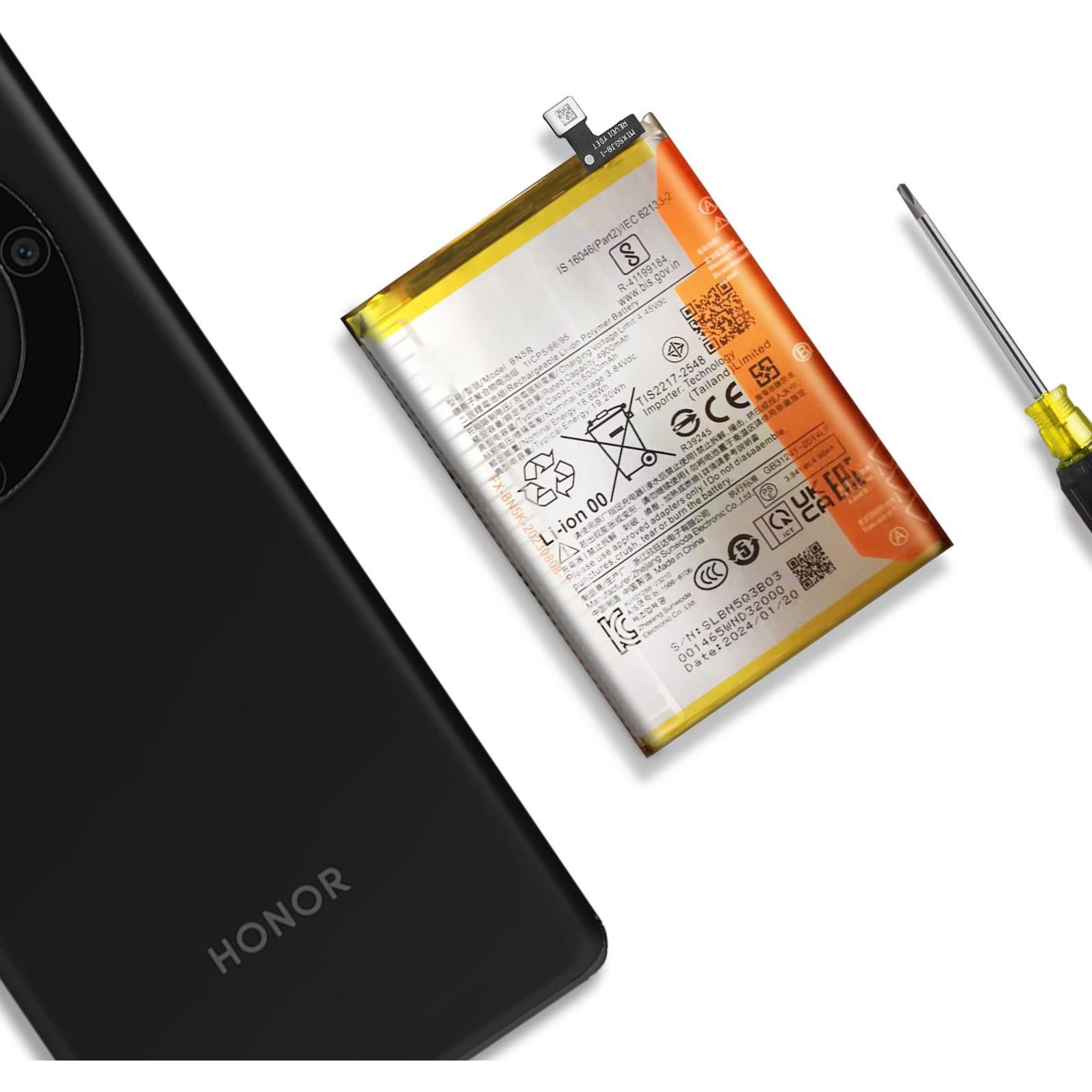 Clappio 5000mAh Austausch-Akku, Smartphone Akku