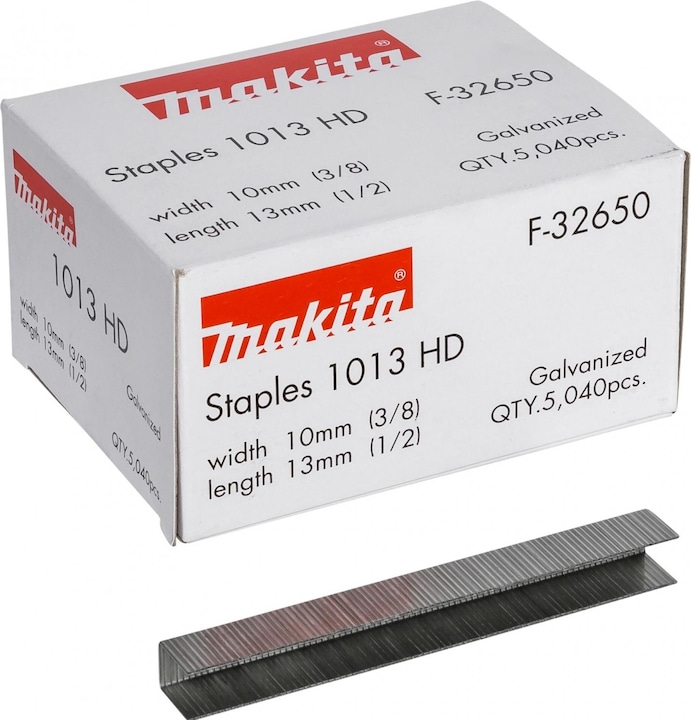 Immagine prodotto Makita Graffe da 13mm galvanizzate per la puntatrice a batteria