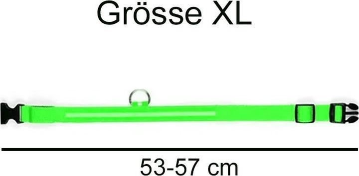 Produktbild Cbx Aufladbares LED-Hundehalsband Grösse XL - 53-57cm (XL, Hund)