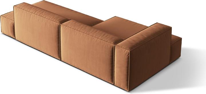 Actual product image Micadoni Modular Left Corner Sofa, "Nuria", 4 Seats, 147x312x72 Made in Europe (Modular sofa, Corner sofa)