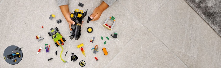 Image du produit LEGO Batmanvs. Joker : Poursuite en Batmobile (76180, LEGO DC)