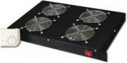 Actual product image Digitus DN-19 FAN-4-HO-SW Rack-mount ventilation unit 4 fans, black
