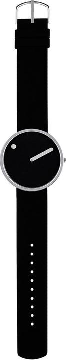Produktbild Picto 43370-0120S Black Silicone Unisex 40mm 5ATM (Analoguhr, 40 mm)