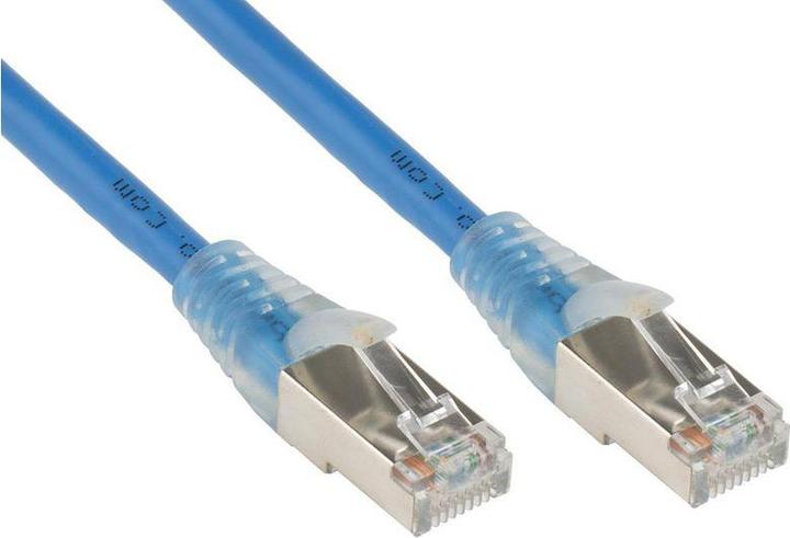 Produktbild RS PRO Patchkabel Kat.5e FTP 3m blau (FTP, CAT5e, 3 m)