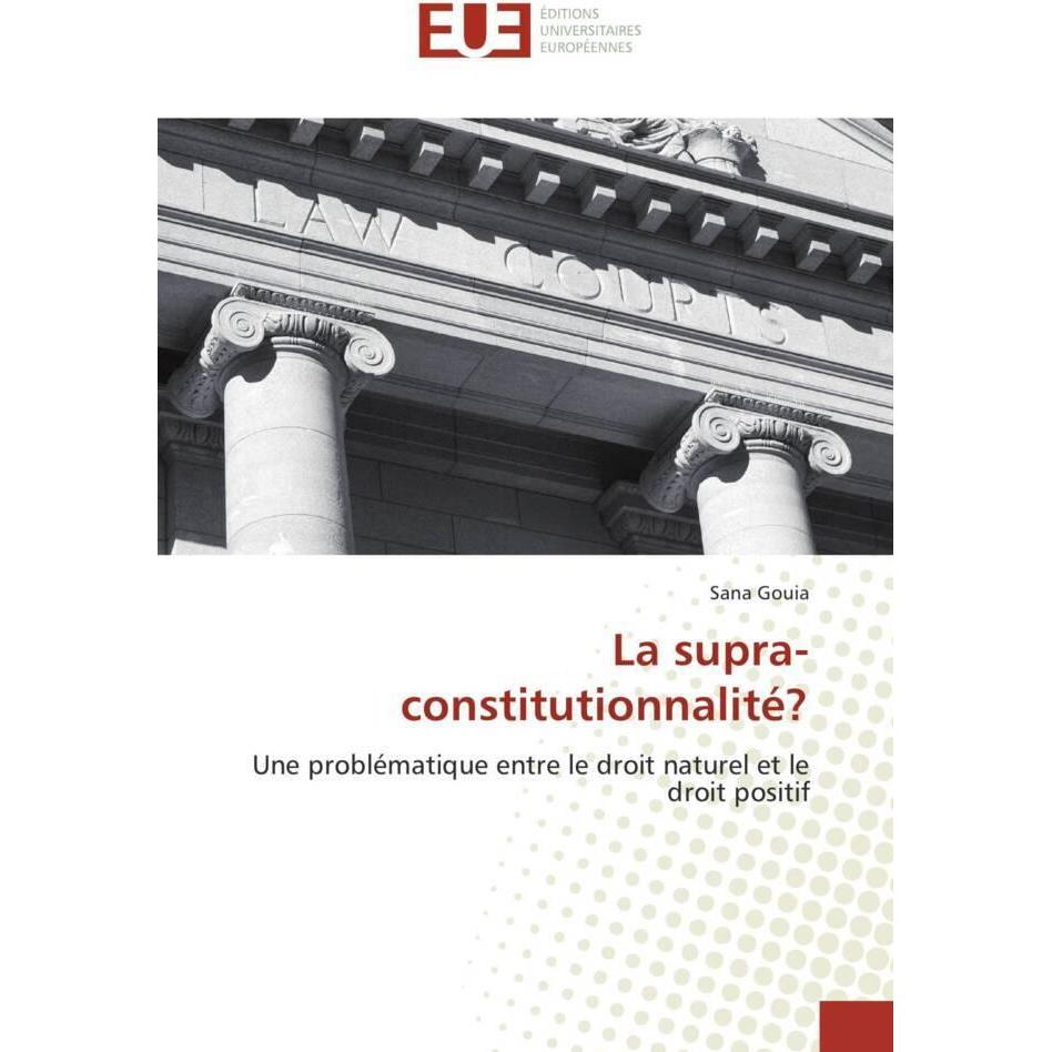 La supra-constitutionnalité?, Fachbücher