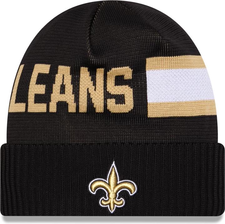 Produktbild New Era NFL Sideline Tech Knit Mütze - New Orleans Saints