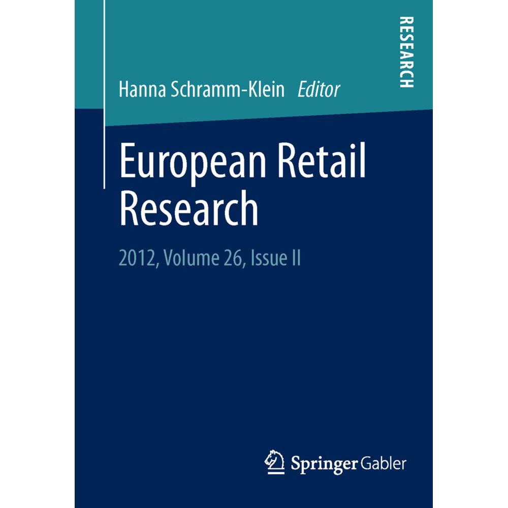 European Retail Research, Fachbücher von Hanna Schramm-Klein
