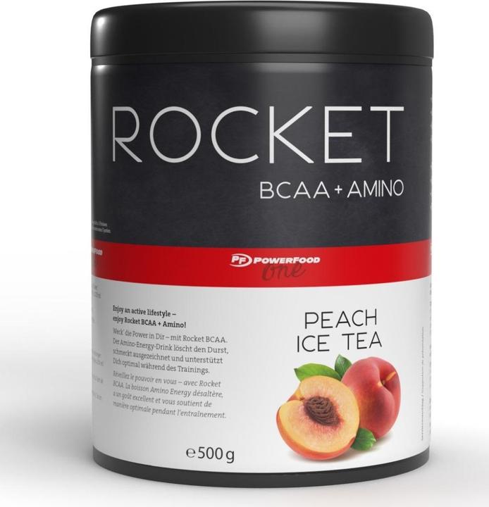 Actual product image PowerFood One One Rocket BCAA (Ice Tea Peach, 1 x)