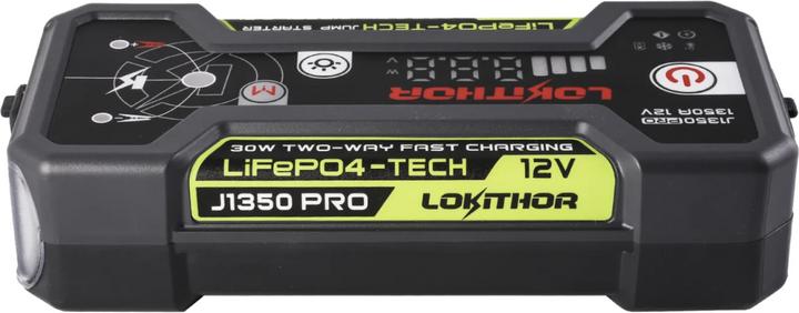 Produktbild Lokithor J1350 Pro 12V LIFEPO4 Jump Starter 1350 Amps (1350 A, 7000 mAh)