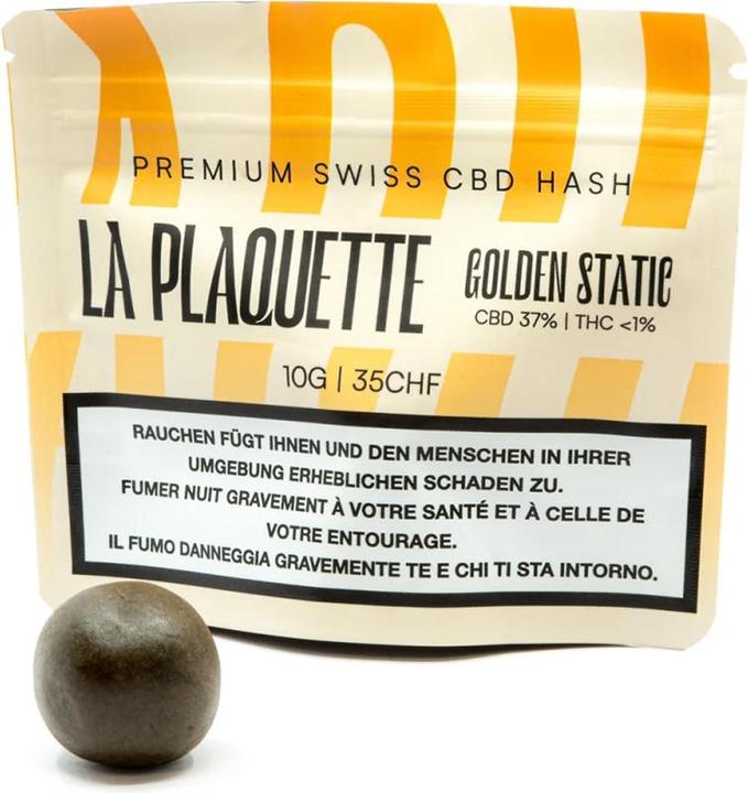 Immagine prodotto La Plaquette CBD Hash - Golden Static (10 g)