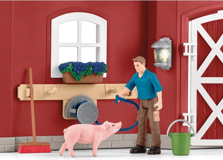 Actual product image Schleich Barn with animals and accessories