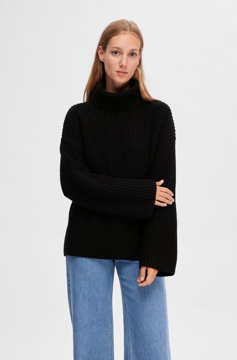 Produktbild Selected Slfselma Sefika Ls Knit Rollneck Noos (M)
