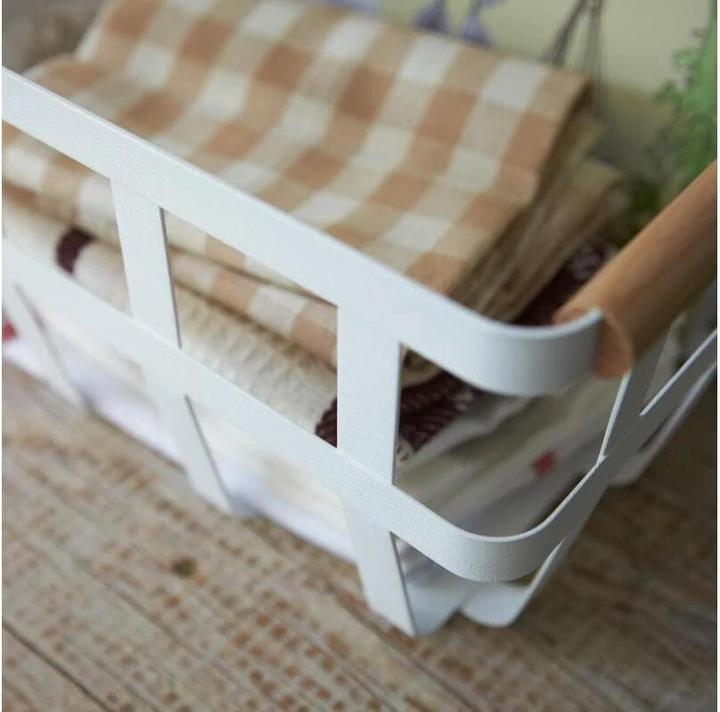 Produktbild micasa Aufbewahrungskorb L TOSCA (1 x, 22 x 36 cm)