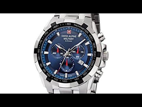 Productafbeelding Swiss Alpine Military 7043.9135 Chrono 46mm 10ATM (Chronograaf, 46 mm)