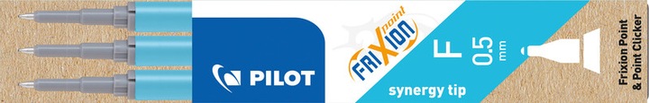 Produktbild Pilot FriXion Refill Point Set Set à 3 (Ersatzmine, Hellblau, 0.25 mm)