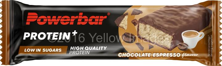 Produktbild Powerbar Protein Plus Low Sugar (Espresso, Schokolade, 16 Stk., 560 g)