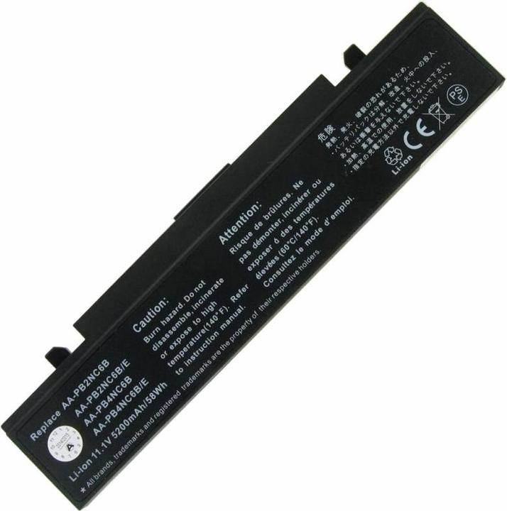 Immagine prodotto AccuCell Batteria adatta per Samsung AA-PB2NC6B/E, AA-PB4NC6B, 5200mAh (5200 mAh)