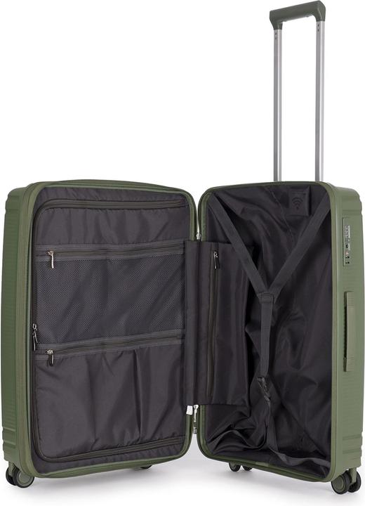 Produktbild Stratic Straw T 4 Rollen Trolley M 67 cm mit Dehnfalte (70 l, M (50 - 90l))