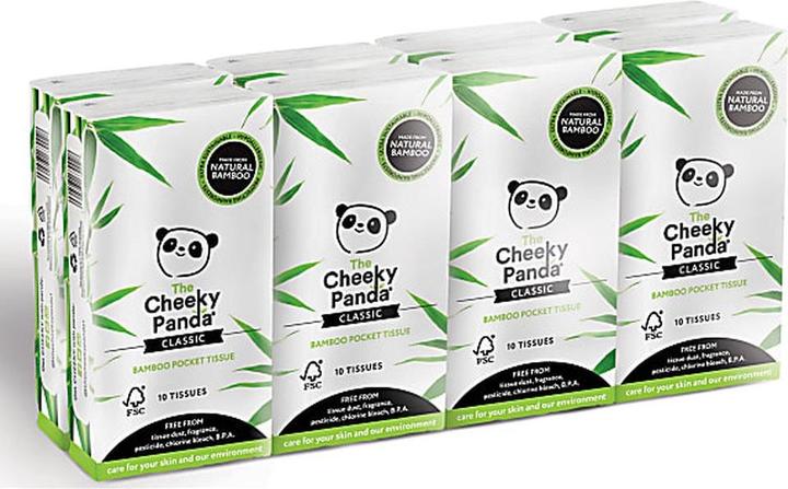 The Cheeky Panda Cheeky Panda Cheeky Panda, Pocket tissues, pack of 8
