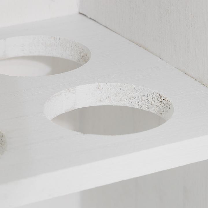 Actual product image Relaxdays Wooden Egg Cabinet, 12 Pieces (18 x 12 x 25 cm, 5.50 l)