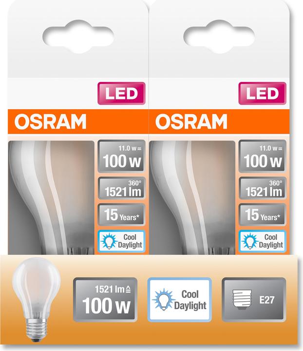 Productafbeelding Osram Ster Klassieker A (E27, 100 W, 1521 lm, 1 x, D)