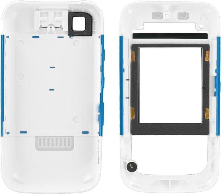 Actual product image Nokia 5200 front cover and back cover blue (Nokia 5200)