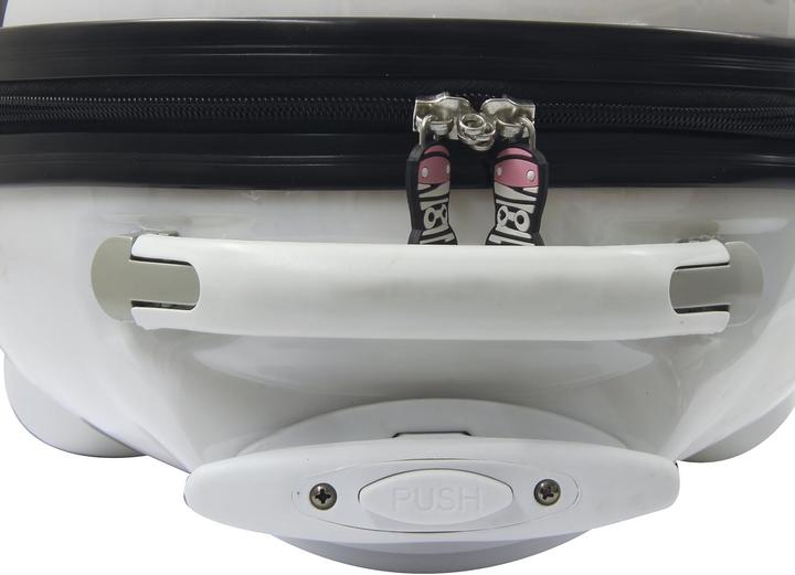 Actual product image Jamara Kids suitcase zebra