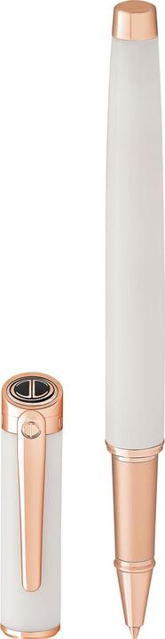 Actual product image Davidoff Essentials ball pen (White, Pink gold)