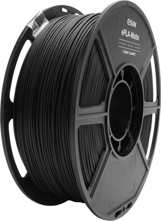 eSUN ePLA Mat Noir (PLA, 1.75 mm, 1000 g, Noir)