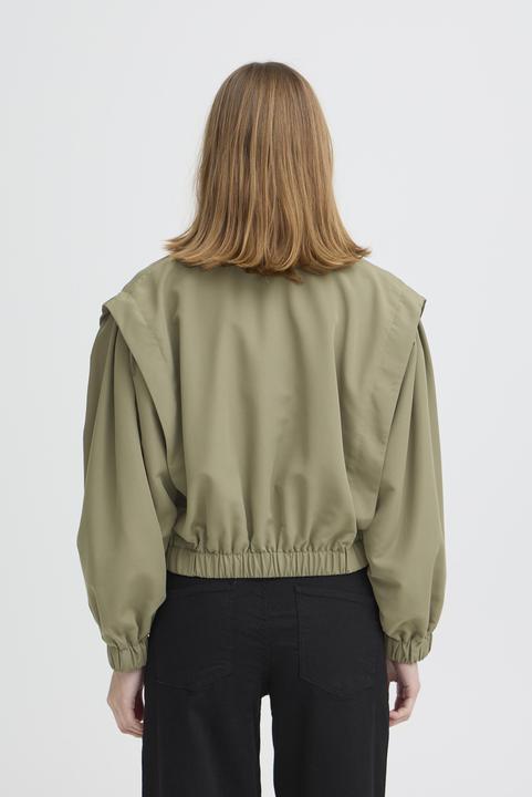 Actual product image Ichi Dames Jas Deep Lichen Green