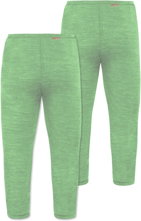 Produktbild Normani 2er Pack Baby Merino Hose mit Füssen - 9537 (56)