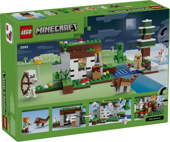 Actual product image LEGO First adventure at night (21593, LEGO Minecraft)